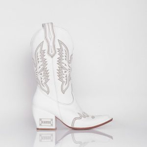 Bota Texana Buki White