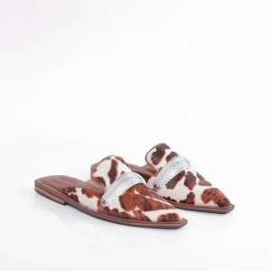 Mules Kanin Choco Cow