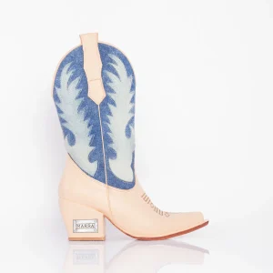 Bota Texana Kuwait Denim Biscotti