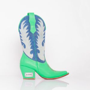 Bota Texana Kuwait Denim Green