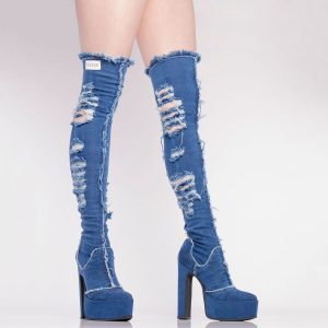 Bota Bucanera Lori Denim