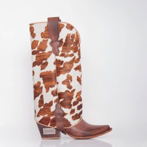 Bota Texana Maka Chocolate Cow