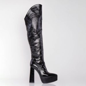 Bota Bucanera Trika Black Charol