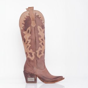 Bota Texana Porsat Choco Visón