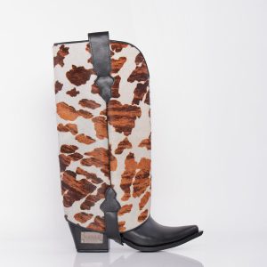 Bota Texana Maka Black Cow