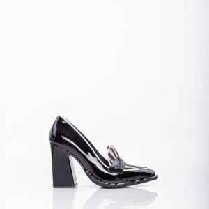 Stiletto Kala Black Charol Cebra