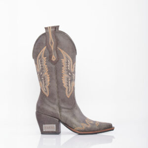 Bota Texana Naama Choco Grey